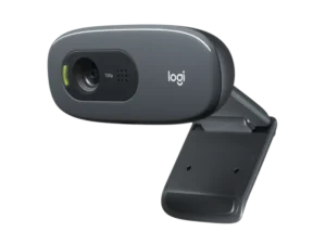 Logitech C270 HD 720P USB Webcam - Black