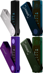 Ledger Nano X Crypto Hardware Wallet Bluetooth