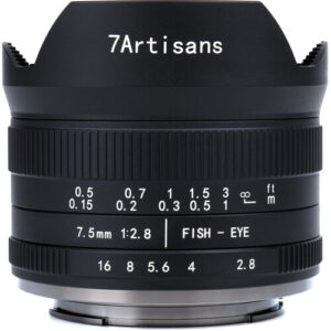 7Artisans 7.5mm f/2.8 Mark II Fisheye Lens