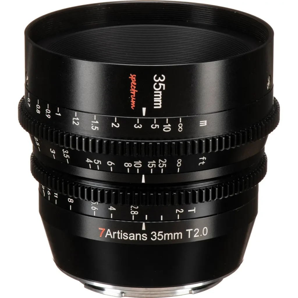 7artisans 35mm T2.0 Spectrum Prime Cine Lens