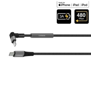 Capdase Kickstand USB-C to Lightning 1.5M Cable