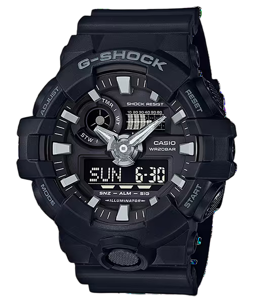 Casio G-Shock GA-700-1B Analog Digital Watch