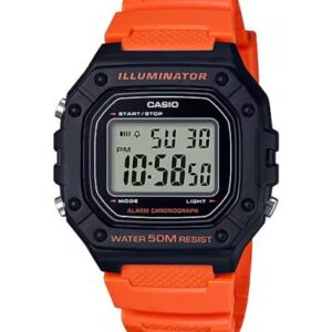 Casio W-218H-4B2 Youth Illuminator Digital Watch