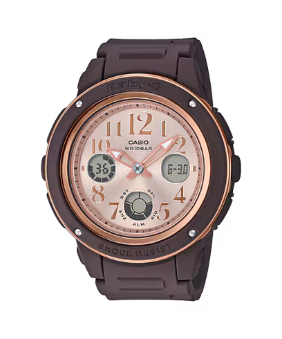 Casio Baby-G BGA-150PG-5B1 Analog Digital Watch