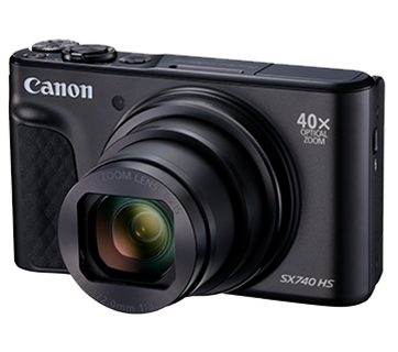 Canon PowerShot SX740 HS Digital Camera Black