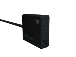 EGO 200W Ultra CP 8USB GaN Charger Black