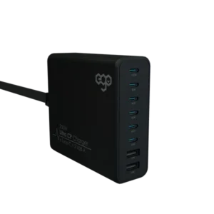 EGO 200W Ultra CP 8USB GaN Charger Black