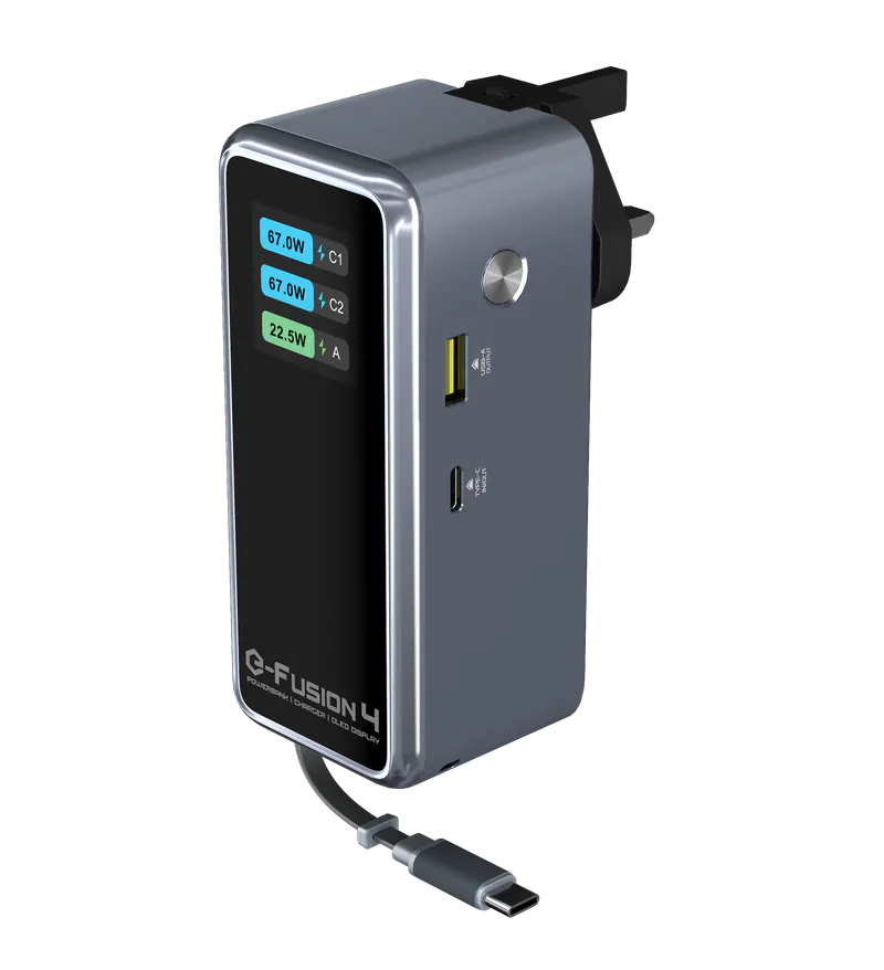 EGO E-Fusion 4 15000mAh Charger & Powerbank Black